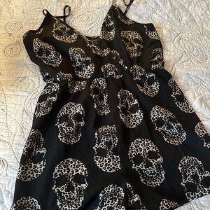 SHEIN Black Leopard Print Outfit